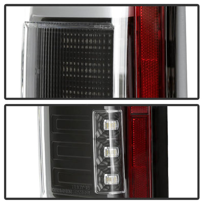 Black LED Tail Lights <br>15-17 Ford F-150