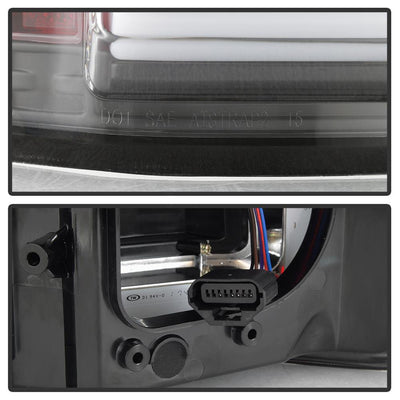 Black LED Tail Lights <br>15-17 Ford F-150
