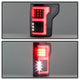 Black LED Tail Lights <br>15-17 Ford F-150