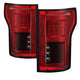 Red Clear LED Tail Lights <br>15-17 Ford F-150