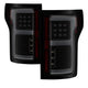 Black Smoke LED Tail Lights <br>15-17 Ford F-150
