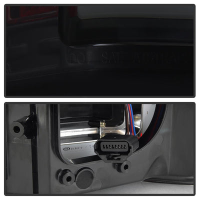 Black Smoke LED Tail Lights <br>15-17 Ford F-150