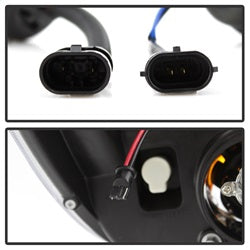 Version 2 Black Light Bar DRL Projector Headlights <br>07-13 Toyota Tundra 08-13 Toyota Sequoia