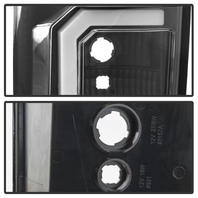 Version 2 Black LED Tail Lights <br>07-13 Toyota Tundra