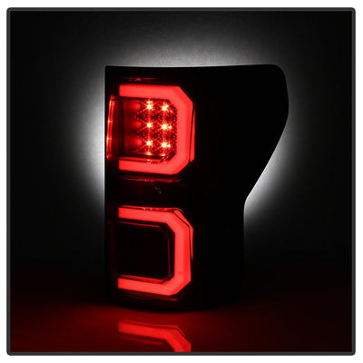 Version 2 Black LED Tail Lights <br>07-13 Toyota Tundra