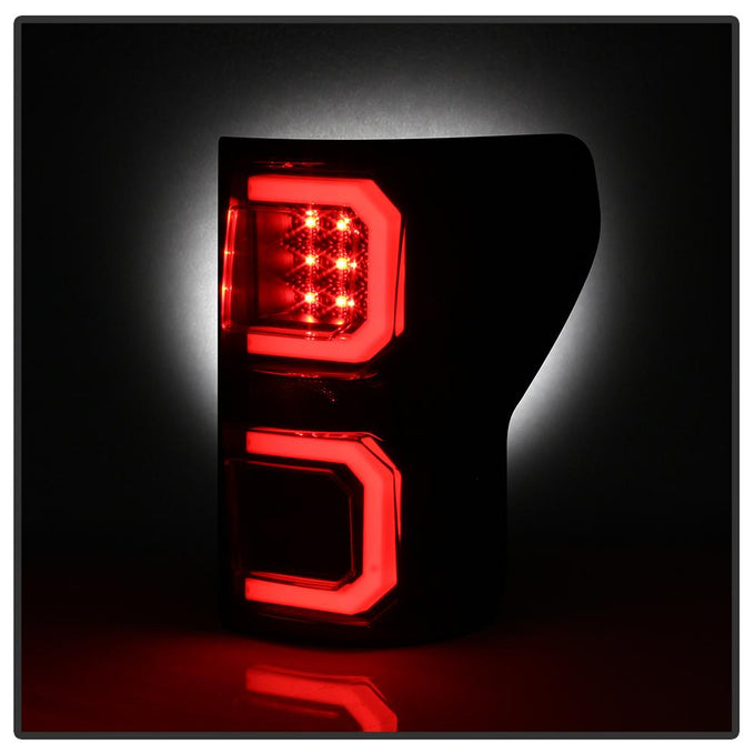 Version 2 Black LED Tail Lights <br>07-13 Toyota Tundra