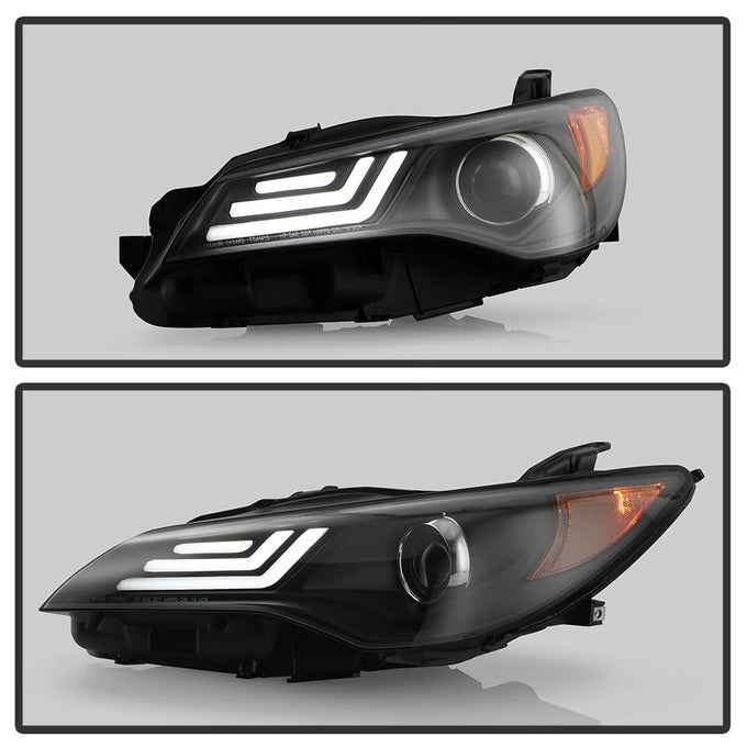 Black Projector Headlights <br>15-17 Toyota Camry