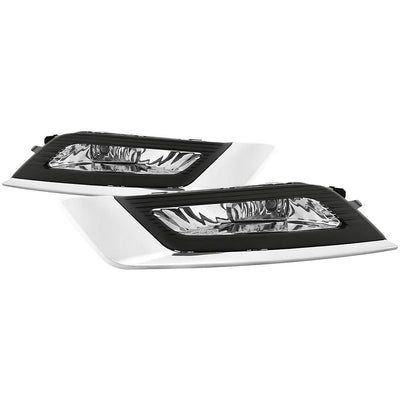 Clear OEM Fog Lights W/Switch and Cover <br>17-18 Ford Fusion