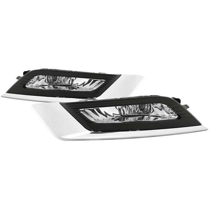 Clear OEM Fog Lights W/Switch and Cover <br>17-18 Ford Fusion