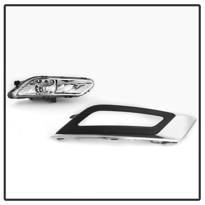 Clear OEM Fog Lights W/Switch and Cover <br>17-18 Ford Fusion