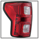 Version 2 Red Clear LED Tail Lights <br>07-13 Toyota Tundra