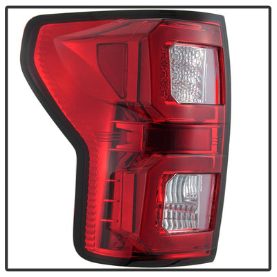 Version 2 Red Clear LED Tail Lights <br>07-13 Toyota Tundra