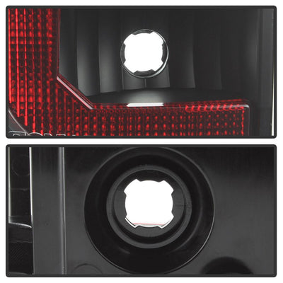 Black LED Tail Lights <br>05-15 Toyota Tacoma