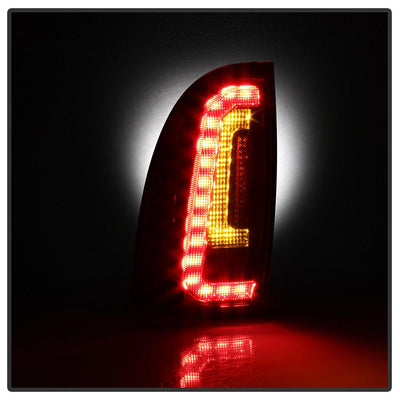 Black LED Tail Lights <br>05-15 Toyota Tacoma