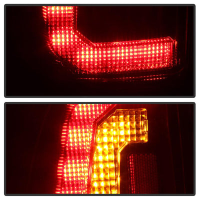 Black LED Tail Lights <br>05-15 Toyota Tacoma