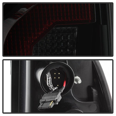 Black Smoke LED Tail Lights <br>05-15 Toyota Tacoma