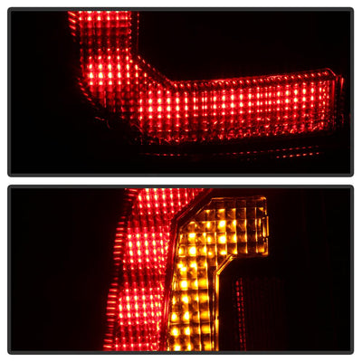 Black Smoke LED Tail Lights <br>05-15 Toyota Tacoma