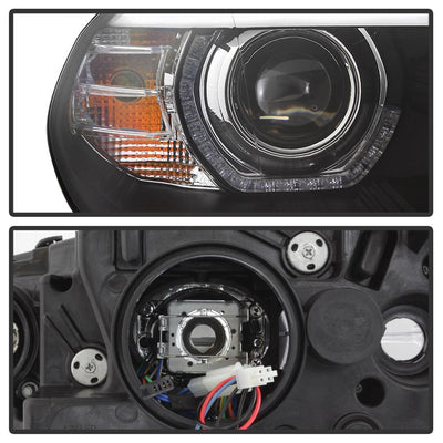 Black Projector Headlights <br>07-10 BMW X5