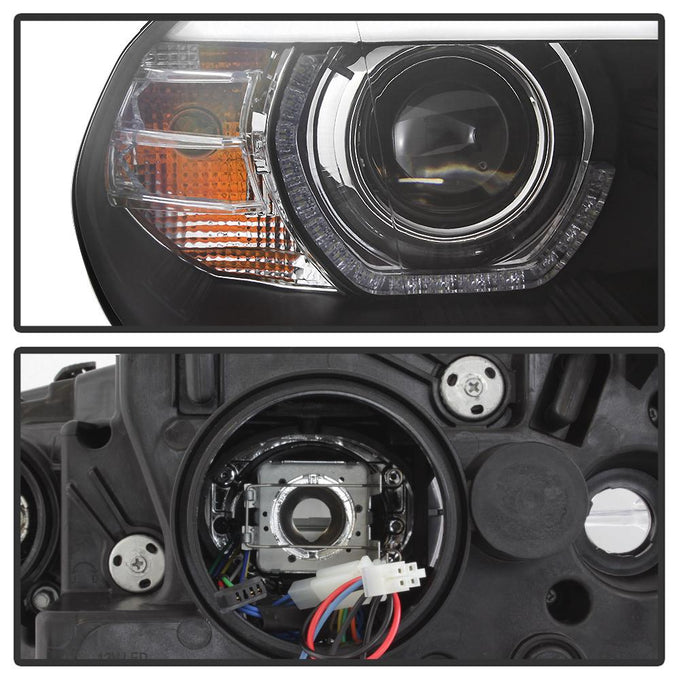 Black Projector Headlights <br>07-10 BMW X5