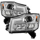 Version 2 Chrome Projector Headlights <br>05-07 Nissan Armada 04-15 TITAN 2004 Pathfinder Armada