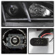 Sequential Turn Signal Black Projector Headlights <br>08-11 Audi TT TT Quattro 11 Audi TT RS Quattro