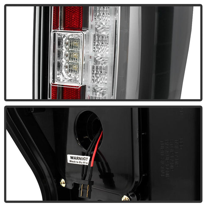 Chrome LED Tail Lights <br>17-18 Ford F-250 Super Duty