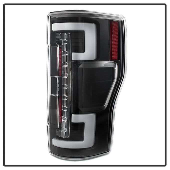 Black LED Tail Lights <br>17-18 Ford F-250 Super Duty