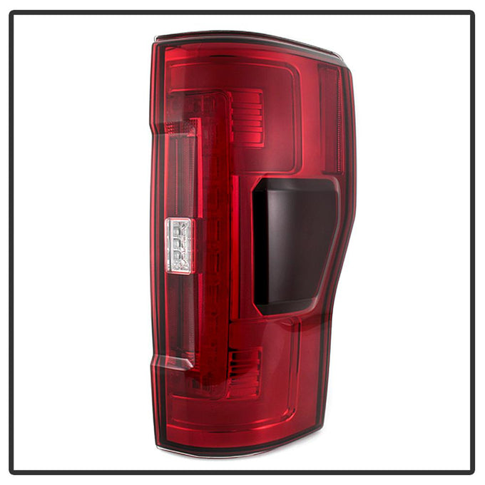 Red Clear LED Tail Lights <br>17-18 Ford F-250 Super Duty