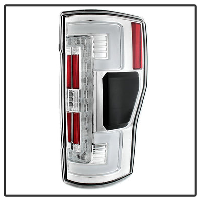 Chrome LED Tail Lights <br>17-18 Ford F-250 Super Duty