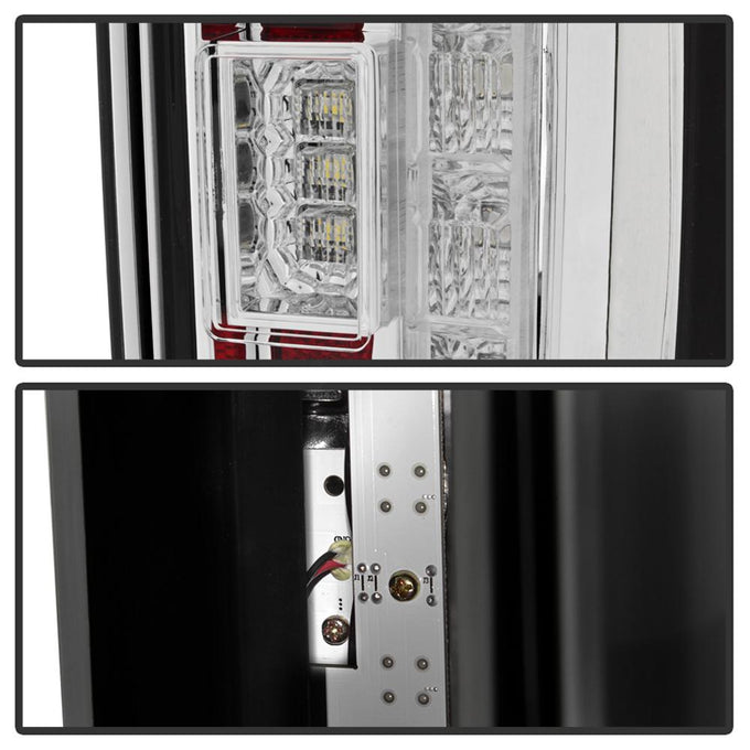 Chrome LED Tail Lights <br>17-18 Ford F-250 Super Duty
