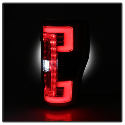 Chrome LED Tail Lights <br>17-18 Ford F-250 Super Duty