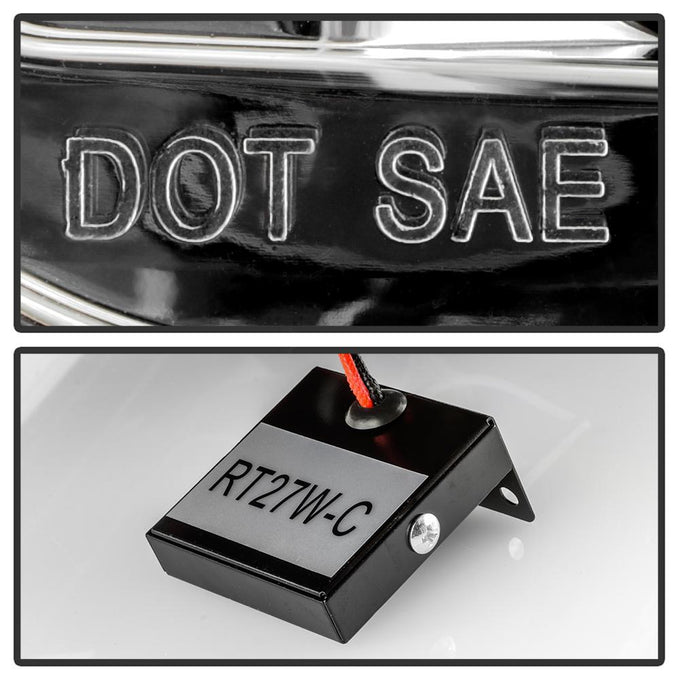 Chrome LED Tail Lights <br>18-20 Ford F-150