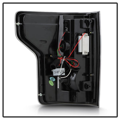 Black Smoke LED Tail Lights <br>18-20 Ford F-150