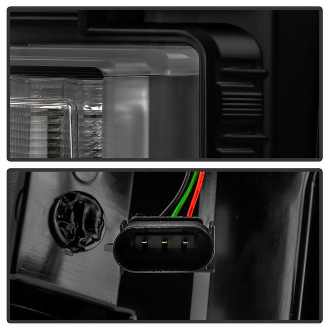 Black Smoke LED Tail Lights <br>18-20 Ford F-150