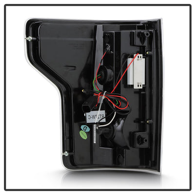 Black LED Tail Lights <br>18-20 Ford F-150