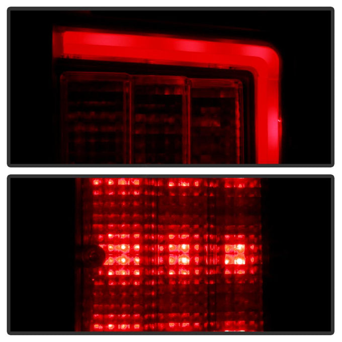 Black LED Tail Lights <br>18-20 Ford F-150