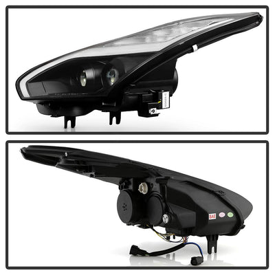 Black Projector Headlights <br>09-14 Nissan GT-R