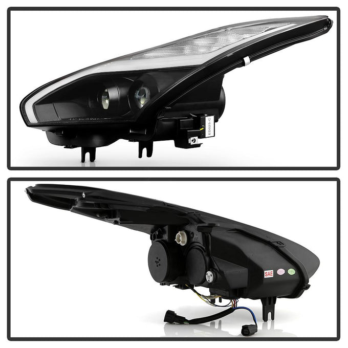 Black Projector Headlights <br>09-14 Nissan GT-R
