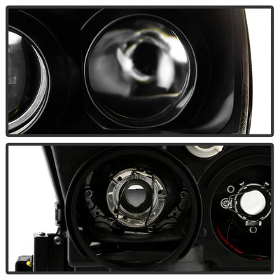 Black Projector Headlights <br>09-14 Nissan GT-R