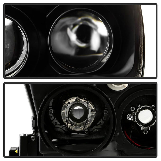 Black Projector Headlights <br>09-14 Nissan GT-R