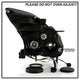 Black Projector Headlights <br>09-14 Nissan GT-R