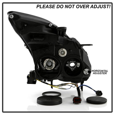 Black Projector Headlights <br>09-14 Nissan GT-R