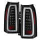 Black LED Tail Lights <br>15-19 GMC Yukon Yukon XL