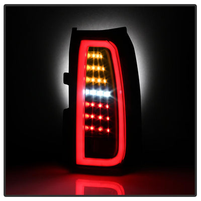 Black LED Tail Lights <br>15-19 GMC Yukon Yukon XL