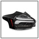 Black LED Tail Lights <br>15-17 Ford Focus