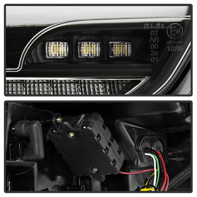 Black LED Tail Lights <br>15-17 Ford Focus