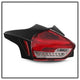 Red Clear LED Tail Lights <br>15-17 Ford Focus