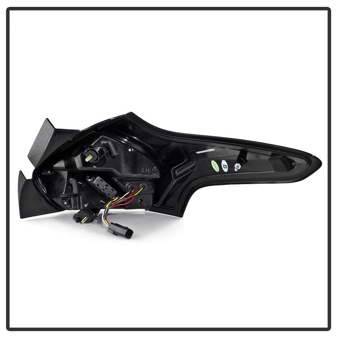 Red Clear LED Tail Lights <br>15-17 Ford Focus