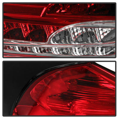 Red Clear LED Tail Lights <br>15-17 Ford Focus