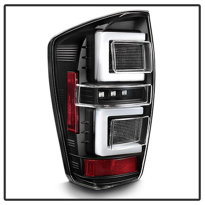 Black LED Tail Lights <br>16-19 Toyota Tacoma